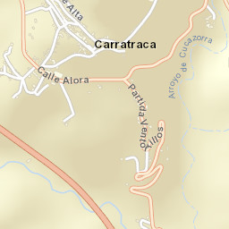 Carratraca Street Map