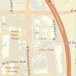 1794 North Blackstone Avenue Street Map
