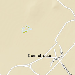Dennehotso Arizona Street Map