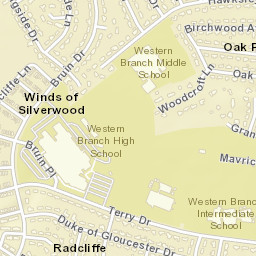 4233 Duke of Gloucester Drive, Chesapeake Street Map