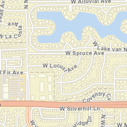 2772-2788 W Alluvial Ave, Fresno, CA 93711 Street Map