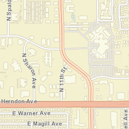 1243-1275 E Spruce Ave, Fresno, CA 93720 Street Map