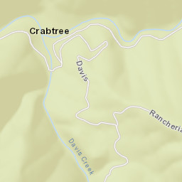 Crabtree California Street Map