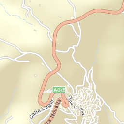 Albondón Street Map