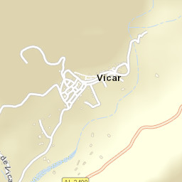 Vícar Street Map