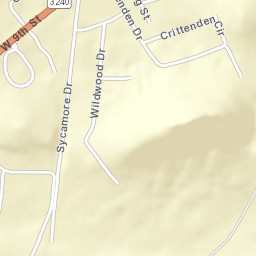 1008 West 9th Street, Russellville, KY 42276 Street Map