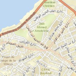 Jijel Street Map