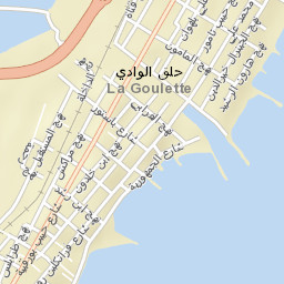 La Goulette Street Map