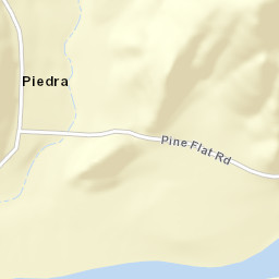 Piedra PO California Street Map