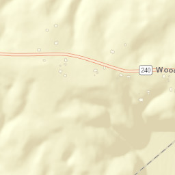 11735-13419 Woodburn Allen Springs Road Street Map