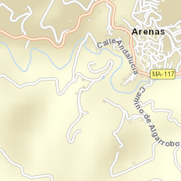 Arenas Street Map