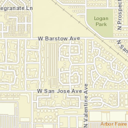 5147 N Valentine Ave, Fresno, CA 93711 Street Map