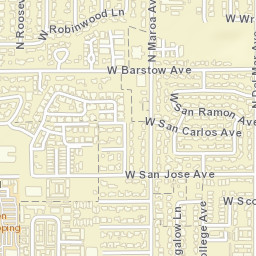 5326 N Maroa Ave Fresno CA 93704 Street Map