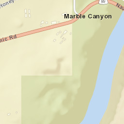 Marble Canyon Arizona Street Map