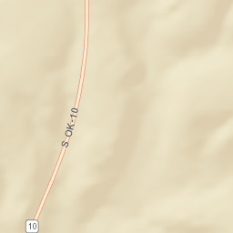 14009-14261 Oklahoma 10, Wyandotte, OK Street Map