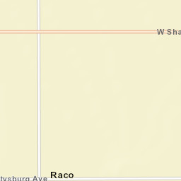 Raco California Street Map