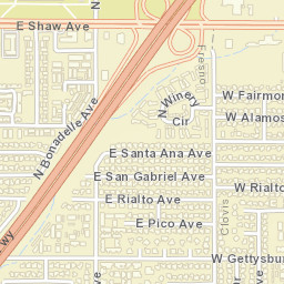 4881 E Pico Ave Fresno CA 93726 Street Map