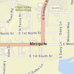 2-66 E Mesquite Blvd Mesquite NV Street Map