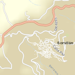Sorvilán Street Map