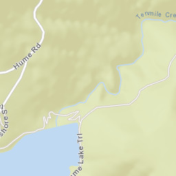 Hume Station California Street Map