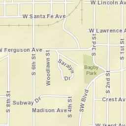 516 South 8th Street Blackwell OK 74631 Street Map