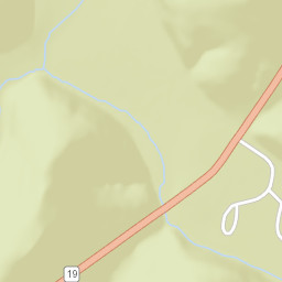 Highway 19, Mark Twain National Forest Street Map