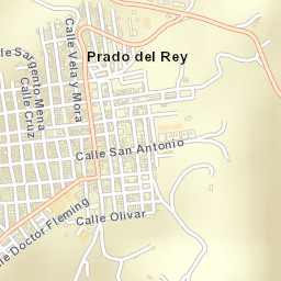 Prado del Rey Street Map