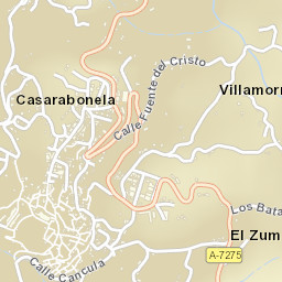 Casarabonela Street Map