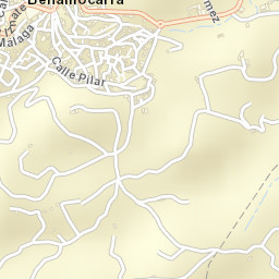 Benamocarra Street Map