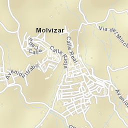 Molvízar Street Map