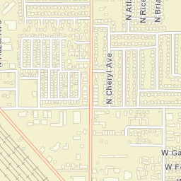 3047 W Pontiac Way, Fresno, CA 93722 Street Map