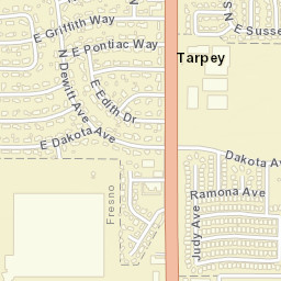 Tarpey California Street Map