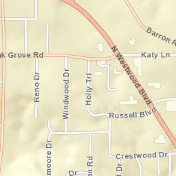 Poplar Bluff, MO 63901, USA Street Map