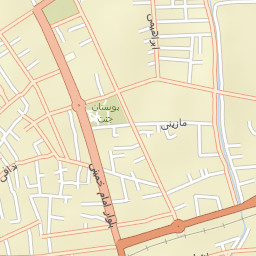 Bandar-e Gaz Street Map