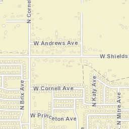 4401-4479 W Cornell Ave, Fresno, CA 93722, USA Street Map