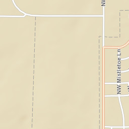 220 Mistletoe Ln Bartlesville, Oklahoma Street Map