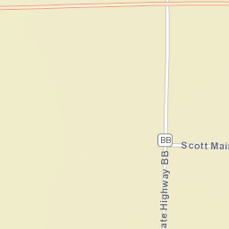 3200-3312 MO-80 East Prairie MO Street Map