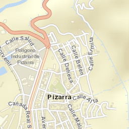 Pizarra Street Map