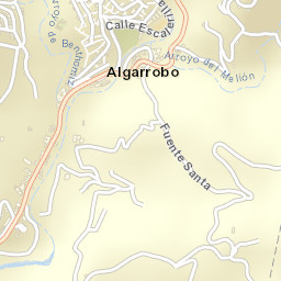 Algarrobo Street Map