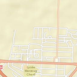 El Tarf Street Map