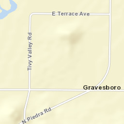 Gravesboro California Street Map