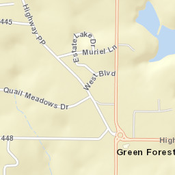 Beaver Dam, MO, USA Street Map