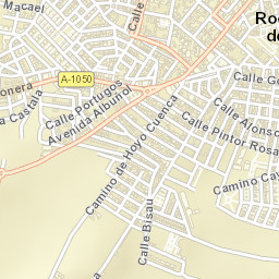 Roquetas de Mar Street Map