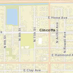 4100-4124 E McKinley Ave, Fresno, CA 93703 Street Map