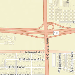 Sunnyside California Street Map