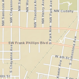 201-299 Silas Street Bartlesville OK Street Map