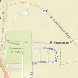 508 Brookside Dr, Mayfield, KY 42066 Street Map
