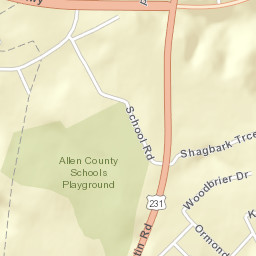 2-298 Woodbrier Drive, Scottsville, KY Street Map