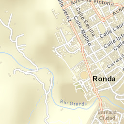 Ronda Street Map