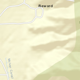 Reward California Street Map